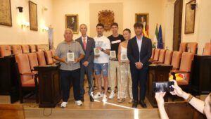 se ha entregado este reconocimiento a Alejandro García, Elena Jiménez, Luis Pérez y Dani Ceballos
