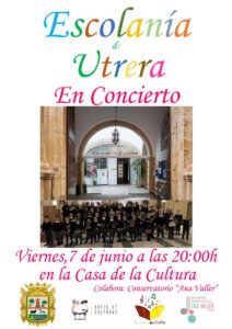 Cita con la Escolanía de Utrera en la Casa de Cultura este viernes