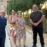 Visita del UTER a la barriada Naranjal de Castillo