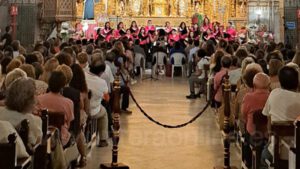 El concierto juntó a cuatro grandes formaciones corales como son Children's Chorus of Washinton, Florida Singing Sons, Miami Children's Chorus y la Escolanía de Los Palacios