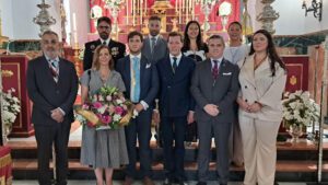 Se celebra la misa en honor a Santa Marta en Los Molares con entrega del bastón de mando a la patrona