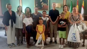 La Asociación de Amistad por el Pueblo Saharaui hace posible la visita de tres niños saharauis a Utrera