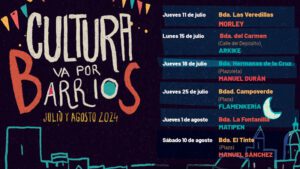 En la plaza será donde Manuel Sánchez ofrecerá su concierto a las 22:00 horas.