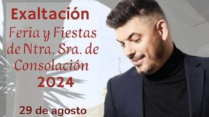 El cantante utrerano nos acercará a la feria de la ciudad el próximo 29 de agosto en un acto que se desarrollará en el Monasterio, junto al Santuario de Consolación, a partir de las 21:00 horas y contará con la actuación de la Asociación Musical Utrerana con la dirección de Carlos Mata