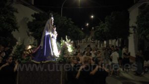 A las 23:50 horas de este miércoles se celebrará la Santa Misa y posteriormente saldrá en procesión Nuestra Señora de las Veredas