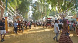 La presencia de los animales en la feria está controlada