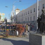 El Cristo de Santiago celebra su 350 aniversario con los jóvenes utreranos