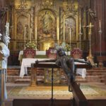 El Cristo de Santiago celebra su 350 aniversario con los jóvenes utreranos