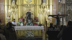 El Cristo de Santiago celebra su 350 aniversario con los jóvenes utreranos
