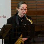 La joven saxofonista utrerana Andrea Rojas Mateos, estudiante de cuarto curso en el Conservatorio Superior de Música de Málaga, ha logrado un hito junto a su cuarteto en el Segundo