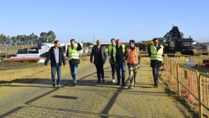 El Parque Empresarial Palenquivir avanza con nuevas conexiones hidráulicas y de telecomunicaciones