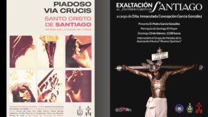 El Vía Crucis y la Exaltación centran los actos del fin de semana en honor al Santo Cristo de Santiago