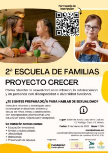 La Fundación Centro Girasol organiza una charla sobre sexualidad y discapacidad