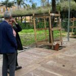 El alcalde supervisa las obras de mejora en el Parque de La Vereda
