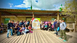 Éxito de participación en la Ruta por la Vía Augusta organizada por ADELQUIVIR