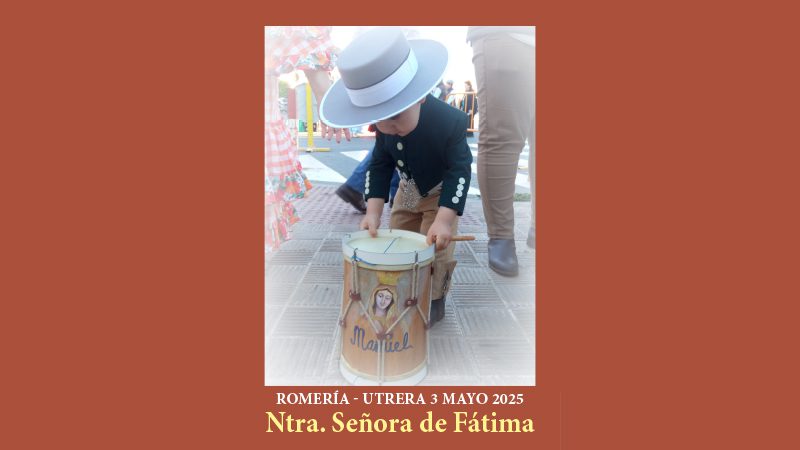 Presentado el Cartel de la Romería de Nuestra Señora de Fátima 2025 en Utrera