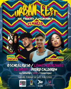 El Urban Fest llega a Los Palacios y Villafranca el 29 de marzo 