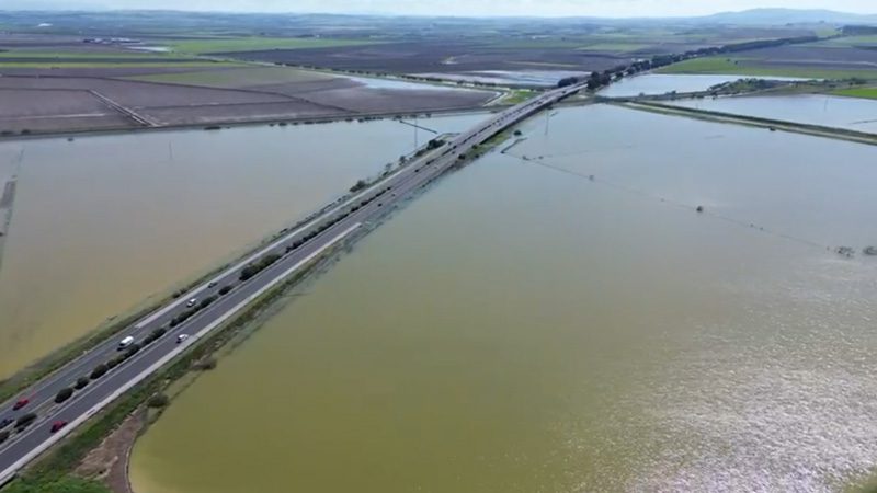 Unas 10.000 hectáreas siguen inundadas en el Bajo Guadalquivir