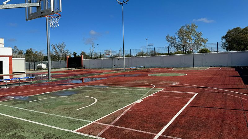 Un paso más en la mejora de las pistas exteriores del Pabellón Cronista Deportivo “Pepe Álvarez”