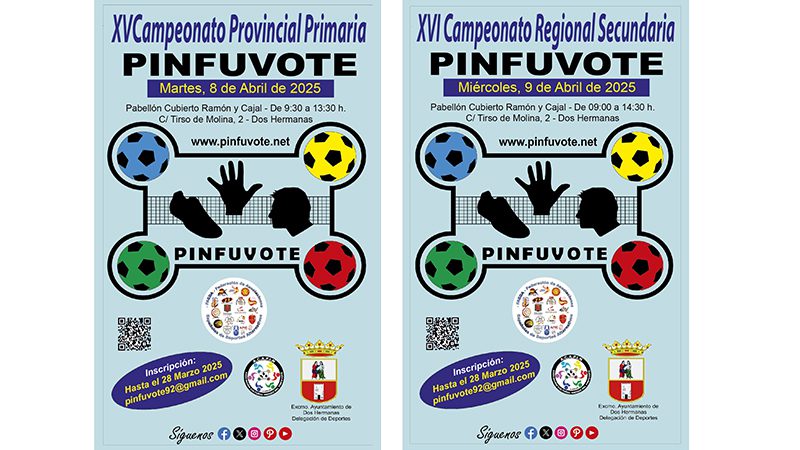 Abierto el plazo de inscripción para los Campeonatos de Pinfuvote