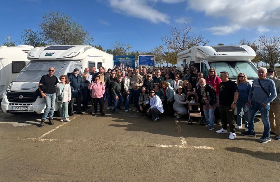 El Palmar de Troya ya es nuevo destino para autocaravanas en Andalucía