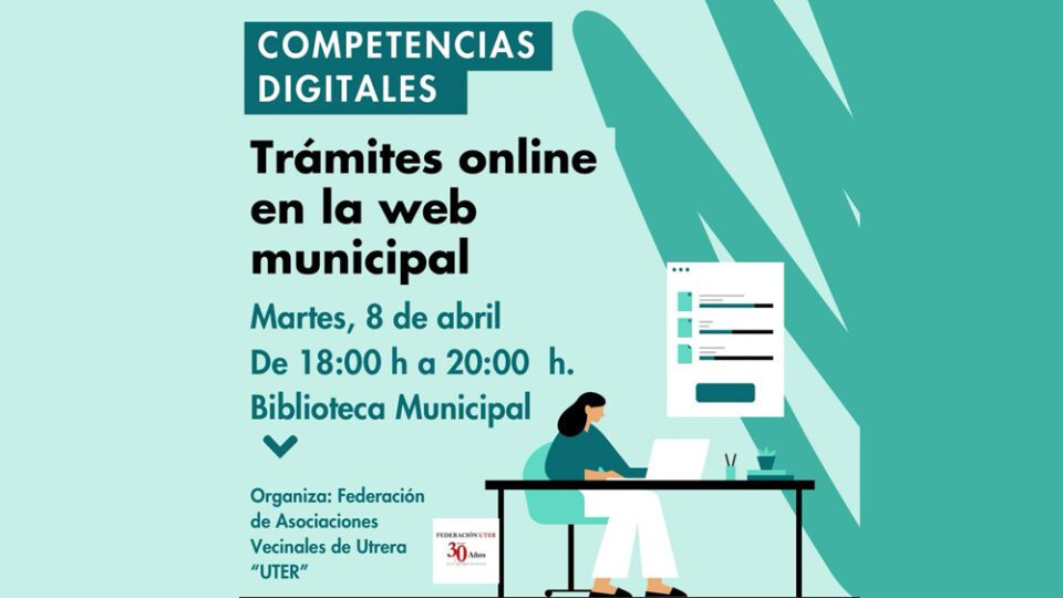 La UTER organiza un curso gratuito de trámites online para Asociaciones de Vecinos de Utrera