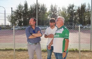 Utrera cuenta con nuevas pistas de petanca en la calle Rafael González Cordero