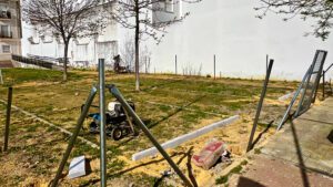 Utrera construye dos nuevas pistas de petanca 