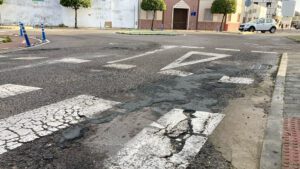 El PSOE de Utrera exige un plan urgente de asfaltado y mejora de la señalización