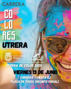 Vuelve la Carrera de Colores a Utrera: más diversión y muchas sorpresas en su cuarta edición