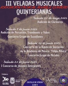 La música toma el castillo de Utrera con las veladas quinterianas de la AMAQ