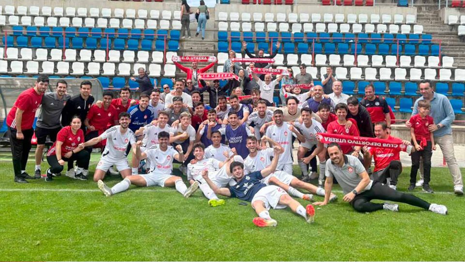 El C.D. Utrera asegura su plaza en el Play Off tras vencer en Cartaya (0-2)