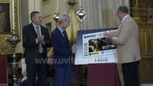 La ONCE dedica el cupón del 11 de mayo al patrón de Utrera, el Cristo de Santiago