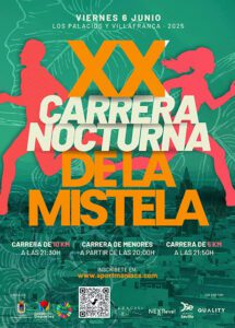 Presentada la XX Carrera Nocturna La Mistela, que se celebrará el próximo 6 de junio