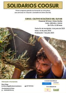 Nuevo curso gratuito sobre producción ecológica del olivar en Utrera