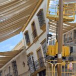 La calle Virgen de Consolación se prepara para el verano