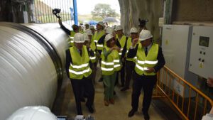 Inaugurado el túnel de cabecera del Huesna: infraestructura clave para el abastecimiento hídrico en Sevilla