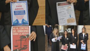 Representantes de los juzgados de Utrera se suman a la protesta contra la reforma del acceso a la Justicia
