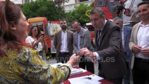 Utrera estrena nuevo vehículo de bomberos: una Auto Escala Automática de última generación