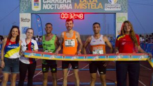 Récord de participación en la XX Carrera Nocturna La Mistela de Los Palacios