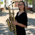 La saxofonista utrerana Andrea Rojas Mateos culmina con éxito sus estudios superiores de música