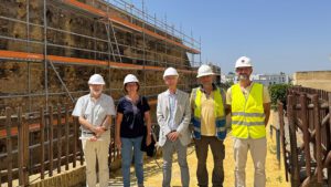 Comienzan las obras de restauración y accesibilidad del Castillo de Utrera