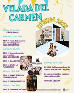 La Barriada del Carmen de Utrera se prepara para su Velada 2025
