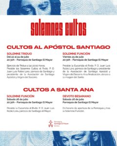 Las fiestas de Santiago y Santa Ana presentan un amplio programa cutural y solemne en Utrera