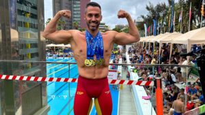 Antonio Pedro, tetracampeón de natación: “La disciplina para mí es todo, pero tienes que saber disfrutarla”