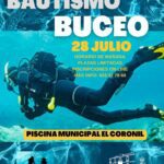 El Coronil ofrecerá la experiencia “Bautismo de buceo” en su piscina municipal