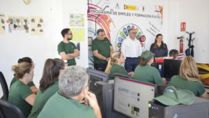 El programa Emplea Verde + de Los Palacios empleará a 15 personas en entornos verdes sostenibles