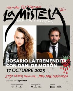 El Festival Flamenco de la Mistela regresa a Los Palacios en octubre con su 52 edición