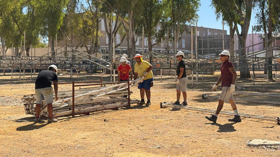 Progresan satisfactoriamente los preparativos para la Feria de Utrera 2025