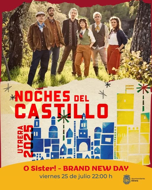El grupo musical O Sister! presenta su disco “Brand New Day” en “Noches del Castillo”
